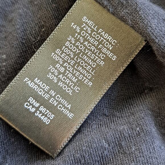 Rebecca Taylor Navy Multi Tweed Bomber Jacket Size 4 MSRP $630 - Picture 12 of 13